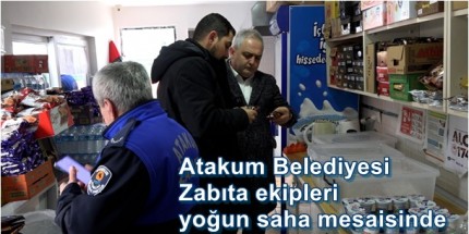 Atakum Zabıtasından Okul Kantinlerine Sıkı Denetim